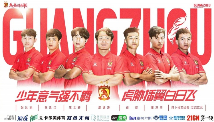  廣州隊(duì)球員王文軒轉(zhuǎn)會(huì)重慶銅梁龍，今年25歲，司職中衛(wèi) ???