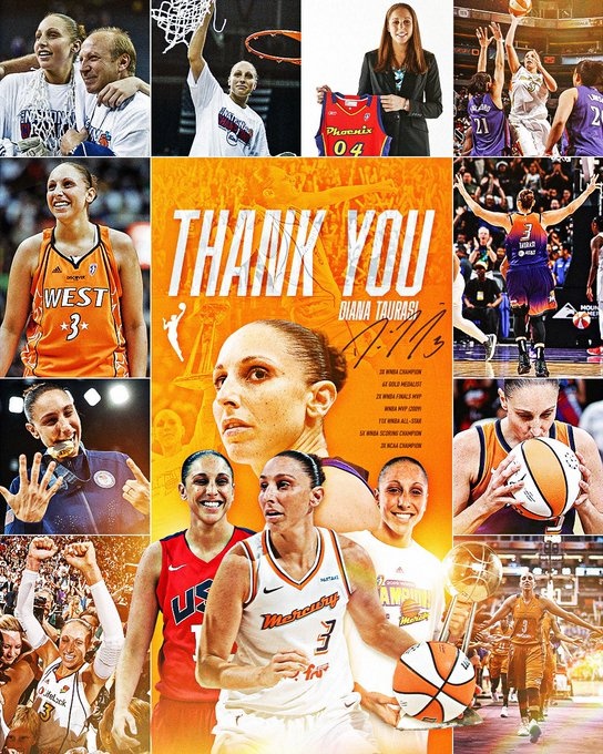  傳奇落幕！WNBA巨星陶樂西宣布退役 結束20年職業(yè)生涯