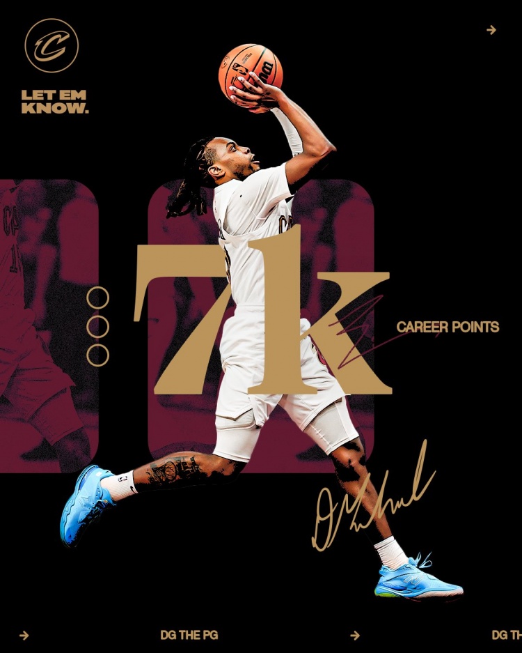 未來可期！加蘭騎士生涯得分達到7000分 隊史第11位！