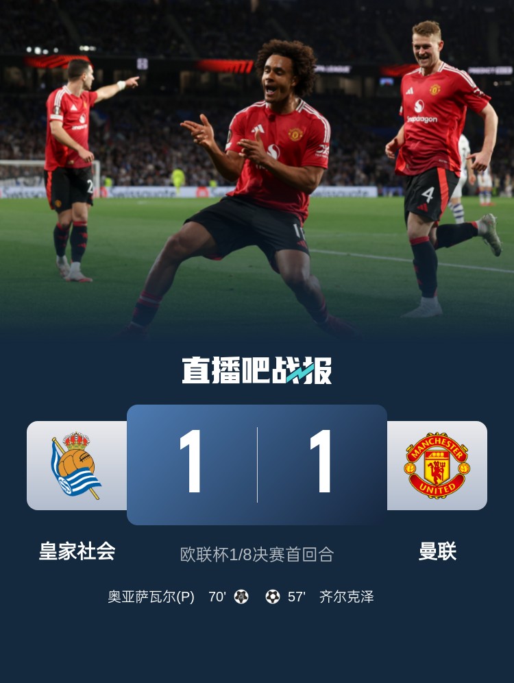  能否拿下歐聯(lián)杯？曼聯(lián)本賽季歐聯(lián)杯繼續(xù)不敗，9場5勝4平